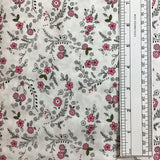 FOREST FLOWERS (DH8576-SWHT-D) - fabric price per 1/4 meter