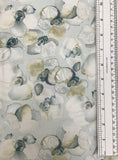 REVERIE (ORCHID PETALS-PWSR034-CELADON) - fabric price per 1/4 meter