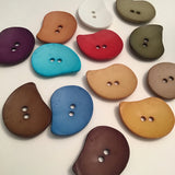 FASHION BUTTON CONCAVE (50MM) - Dill buttons