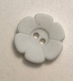 FLOWER BUTTON (15MM) - Dill buttons