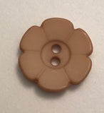 FLOWER BUTTON (15MM) - Dill buttons