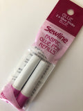SEWLINE FABRIC GLUE PEN REFILL - Pink, Yellow or Blue
