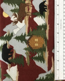 CABIN FEVER FLANNEL (F7147) - fabric price per 1/4 meter