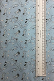 HIDDEN FOXES (DH8574-BREE-D) - fabric price per 1/4 meter