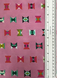 SPIRIT ANIMAL (ARROWHEADS-043-STAR LIGHT) - fabric price per 1/4 meter