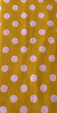 ALL STARS (POM POMS-118-MARIGOLD) - fabric price per 1/4 meter