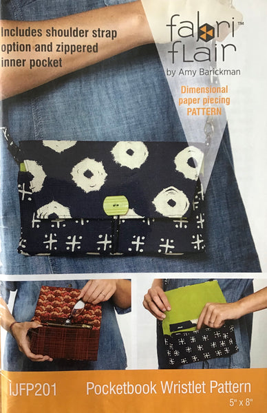 POCKETBOOK WRISTLET - purse pattern