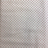 LE CREME DOTS (RED-C600-80) - fabric price per 1/4 meter