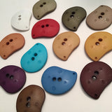 FASHION BUTTON CONCAVE (50MM) - Dill buttons