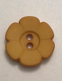 FLOWER BUTTON (15MM) - Dill buttons
