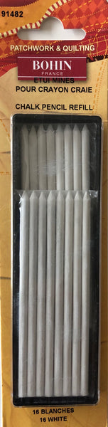 BOHIN MECHANICAL CHALK PENCIL - refill (size large) white