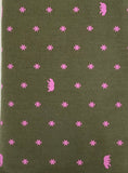 SPIRIT ANIMAL (BEAR HUG-101-AURORA) - fabric price per 1/4 meter