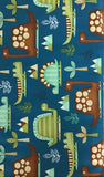 DINO-RIFFIC (3403-76) - fabric price per 1/4 meter