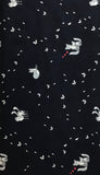 FOX LOVE (DH8571-INDI-D) - fabric price per 1/4 meter