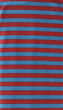 ALL STARS (TENT STRIPE-069-LUPINE) - fabric price per 1/4 meter