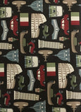 DESTINATIONS (22000-34) - fabric price per 1/4 meter