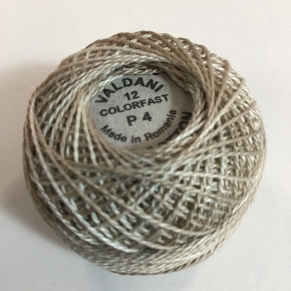 VALDANI (P-4) 100M - pearl cotton thread Size 12