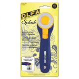 OLFA SPLASH ROTERY CUTTER - 45mm rotary cutting tool
