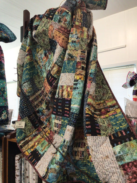 NEW ORLEANS LIVE OUT LOUD - lap quilt kit