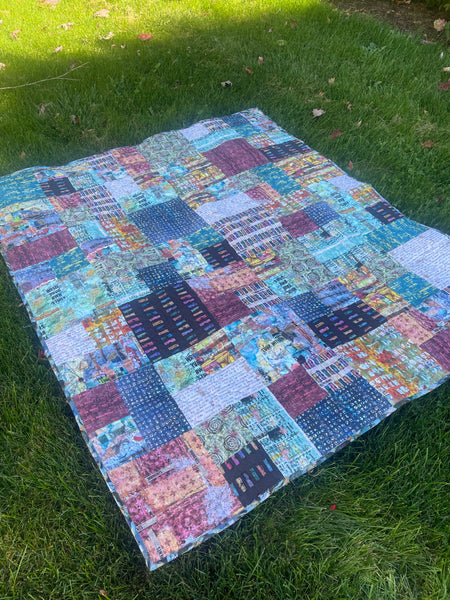HARMONY SETH A - lap size quilt kit