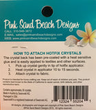 SWAROVSKI HOTFIX CRYSTALS  Blink Pack Light Rose (4mm) - Pink Sand Beach Designs