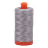 AURIFIL COTTON MAKO THREAD - 50wt-  (2620 Stainless Steel) 1300 MT