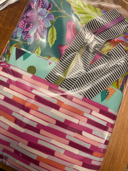 Zipper bag kit- zipbgteal