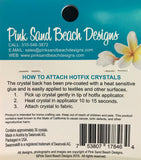 SWAROVSKI HOTFIX CRYSTALS  Blink Pack Blue Zircon (4mm) - Pink Sand Beach Designs