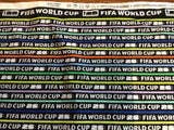FIFA MULTI STRIPE fabric priced per 1/4m