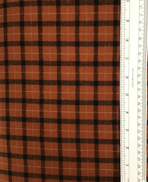 YARN DYED BRUSHED COTTON (YDF-316) - fabric price per 1/4 meter