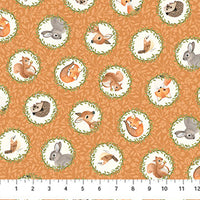 WOODLAND BABES (DP27170-32) - fabric price per 1/4 meter