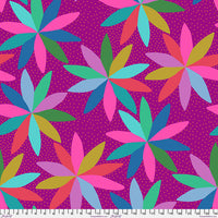 AM LOVE HUE (cartwheels Mai Tai)- fabric price per 1/4 m