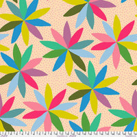AM LOVE HUE Wide 108" backing(Cartwheels cream)- fabric price per 1/4 m