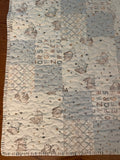 4 patch cotton tails - kids size quilt kit