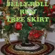 JELLY ROLL RUG TREE SKIRT - pattern