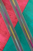 ZIPPER 3 YARD - BLK & WHITE RAINBOW teeth