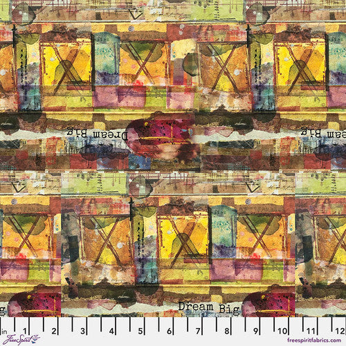 LIVE OUT LOUD (PWSE017.KALEIDOSCOPE) - fabric price per 1/4 meter