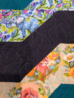 TRANSPORT TULA - lap size quilt kit