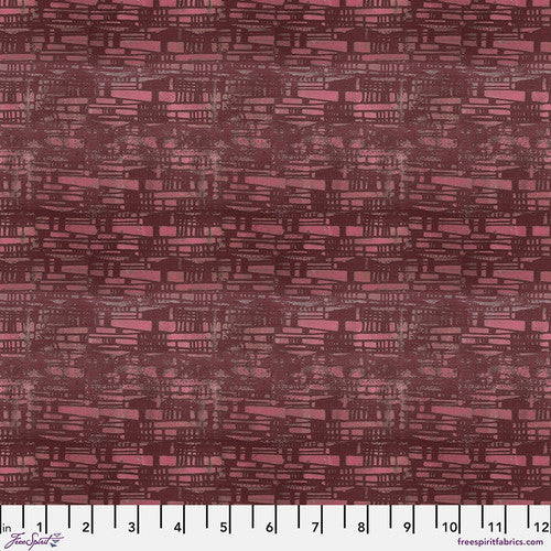 LIVE OUT LOUD (PWSE027.BURGUNDY) - fabric price per 1/4 meter