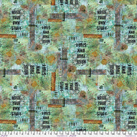 LIVE OUT LOUD (PWSE015.SEAFOAM) - fabric price per 1/4 meter