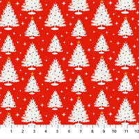 PEPPERMINT (Red 90373-26) - fabric price per 1/4 meters