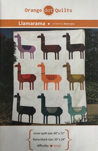 Llamarama - quilt pattern