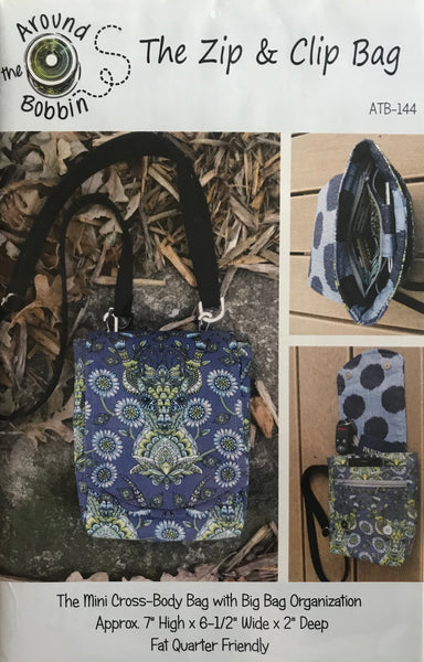 The Zip & Clip Bag - bag pattern