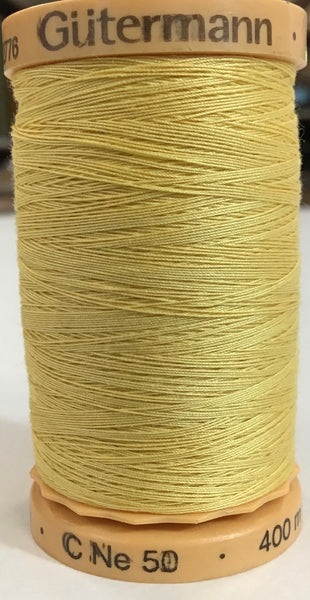 GUTERMANN 400m - 1600  -100% Mercerized Cotton (yellow)