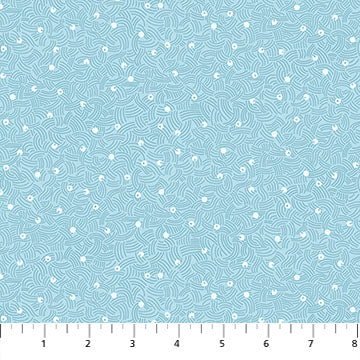 ELEMENTS BLUE (92010-40) - fabric price per 1/4 meter