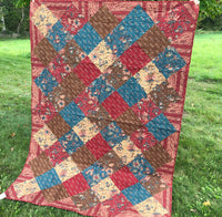 LAP QUILT - square on point Moda