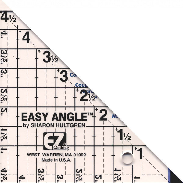 EASY ANGLE TRIANGLE RULER - 4.5”