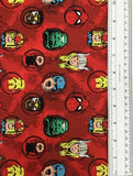 MARVEL COMICS (13020205-01) - fabric price per 1/4 meter
