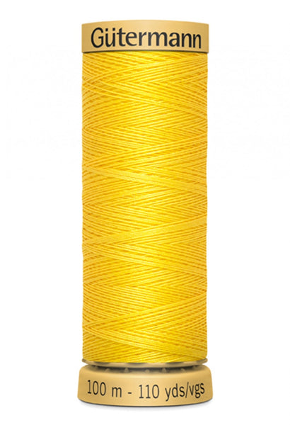 GUTERMANN 100m - 1640  -100% Mercerized Cotton (bright yellow)