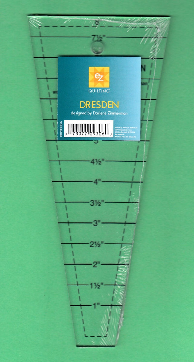 EASY DRESDEN RULER – Quilter's Nine Patch
